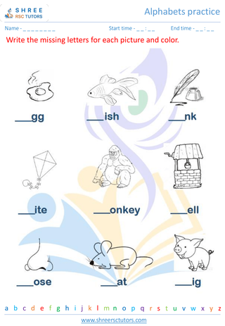 Alphabets Practice 7