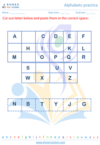 Alphabets Practice 15