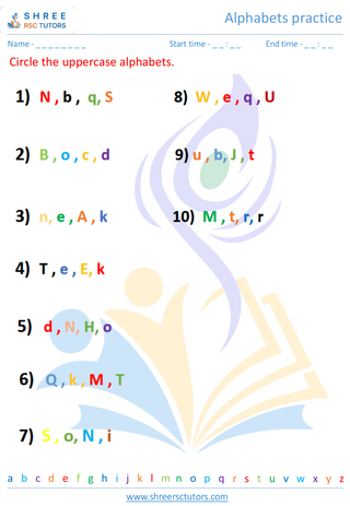 Alphabets Practice 4