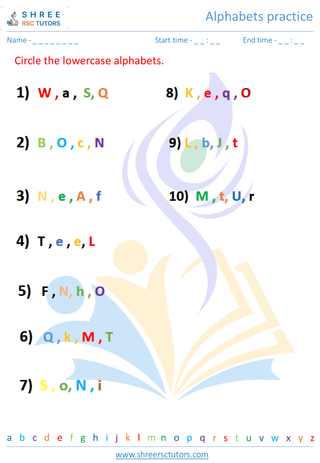 Alphabets Practice 2