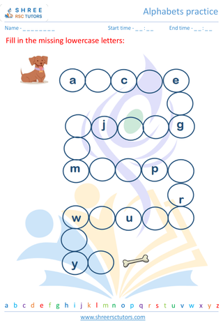 Alphabets Practice 10