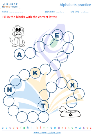 Alphabets Practice 9