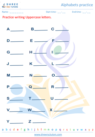 Alphabets Practice 1