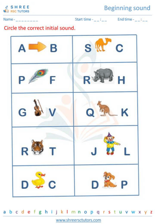 Beginning Sound 6