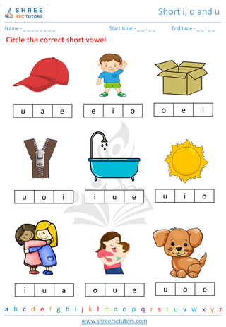 Short I, O And U   9