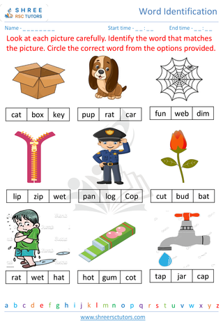 Word Identification 10