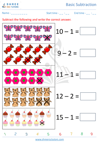 Subtract 1 And 2   8