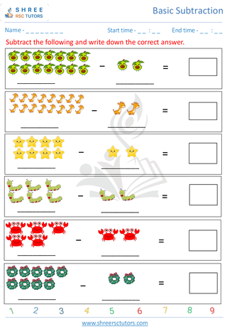 Subtract 1 And 2   5