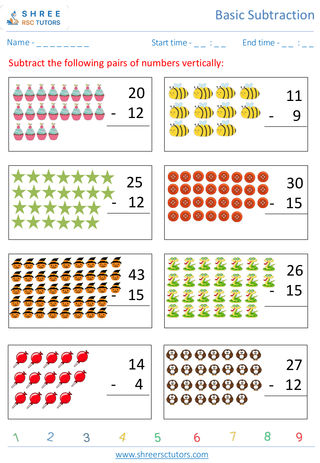 Subtract Vertically 10