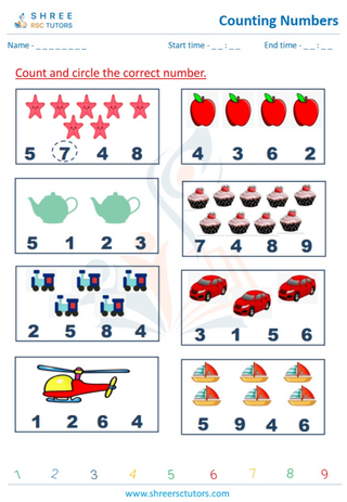 Counting Numbers (8)