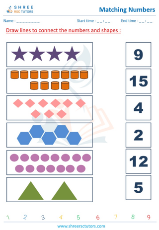 Matching Numbers (12)