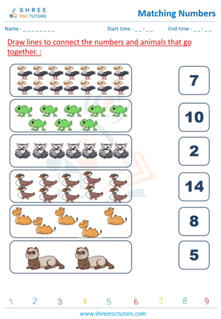 Matching Numbers (3)