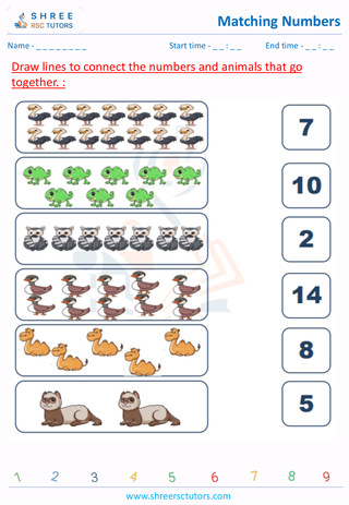 Matching Numbers (1)