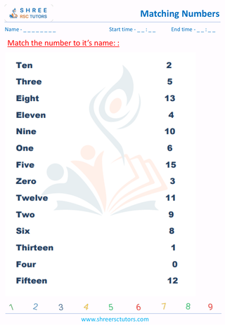 Matching Numbers (14)