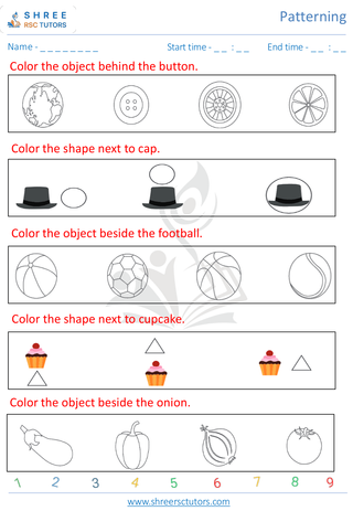 What Is Position Of Object 5