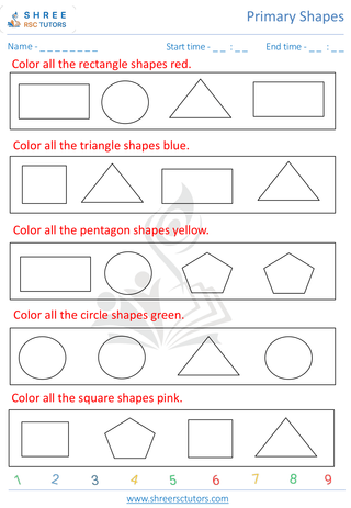Color The Shapes 5