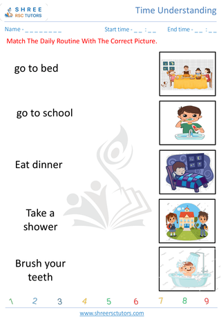 Understand Daily Routine Activities 1