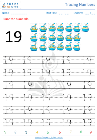 Tracing Numbers 19