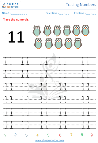 Tracing Numbers 11