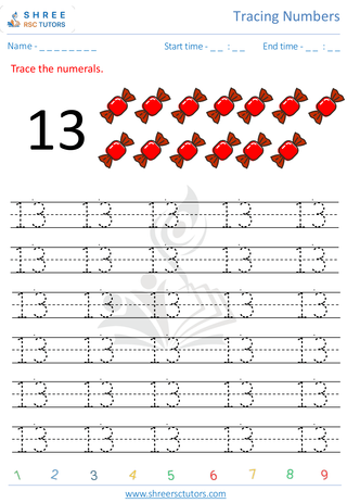 Tracing Numbers 13